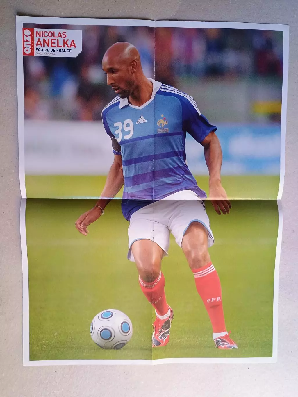 Poster A2- Iniesta,Anelka 1