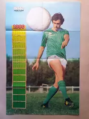 Poster A1- Platini,Lille,Lens, Valenciennes