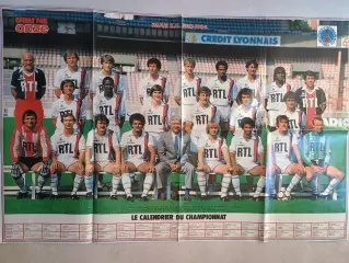 Poster A1- PSG, Nantes