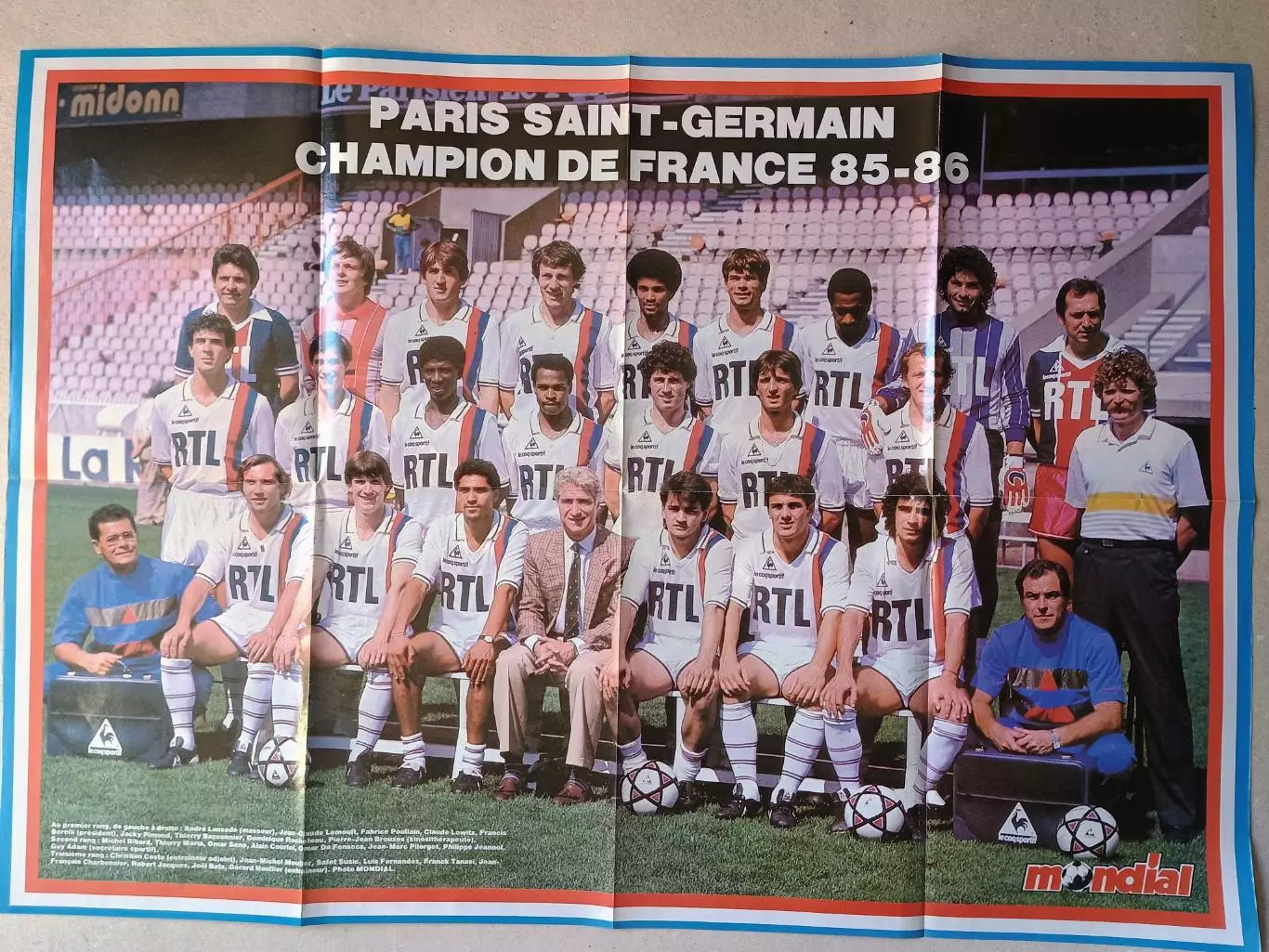 Poster A1 - PSG,Milla