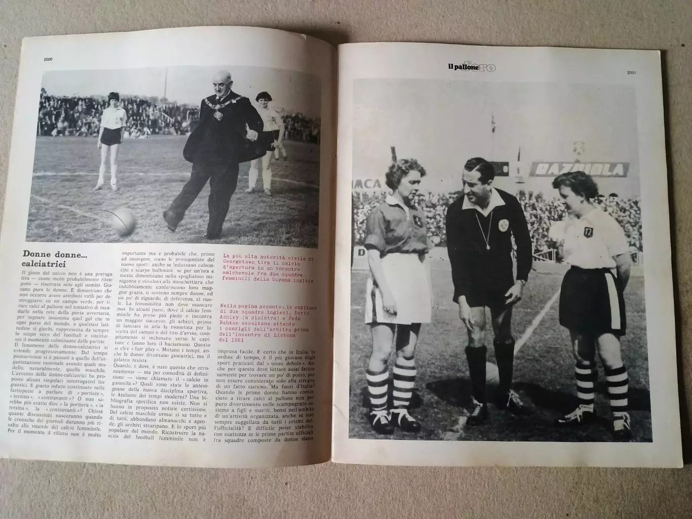 Enciclopedia Il pallone d'oro - il calcio femminile 1