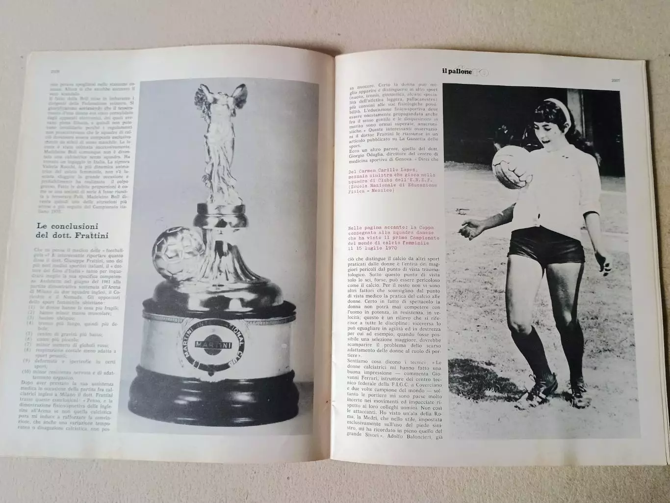 Enciclopedia Il pallone d'oro - il calcio femminile 3