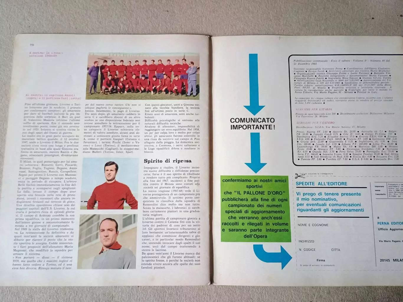 Enciclopedia Il pallone d'oro - n.44 6