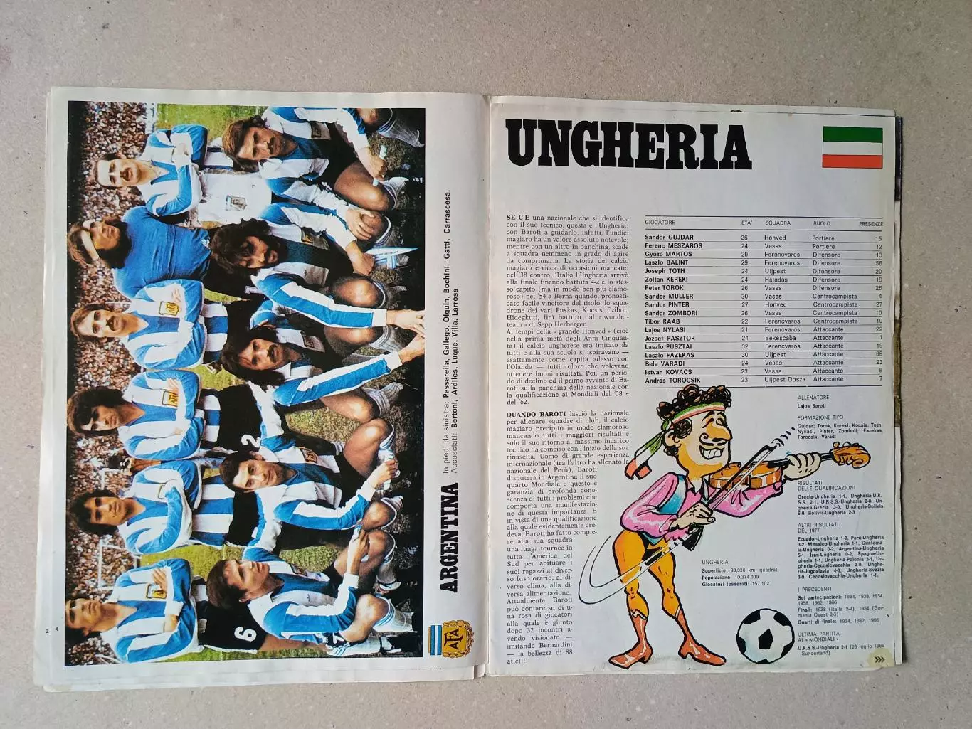 Неполный журнал Guerin Sportivo. 2