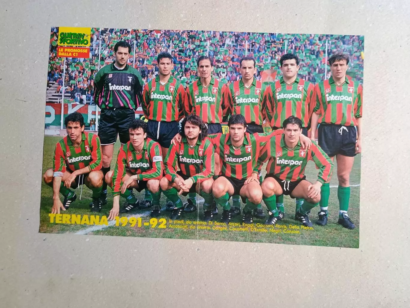 Poster A3- Spal,Ternana 1