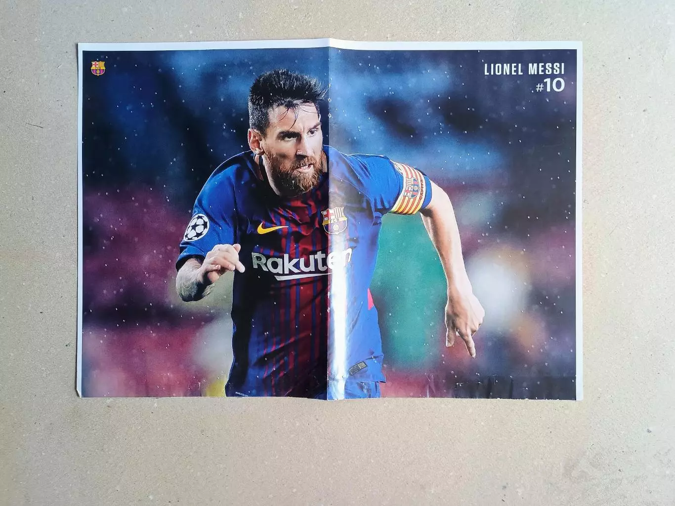 Poster A3- Messi,Coutinho