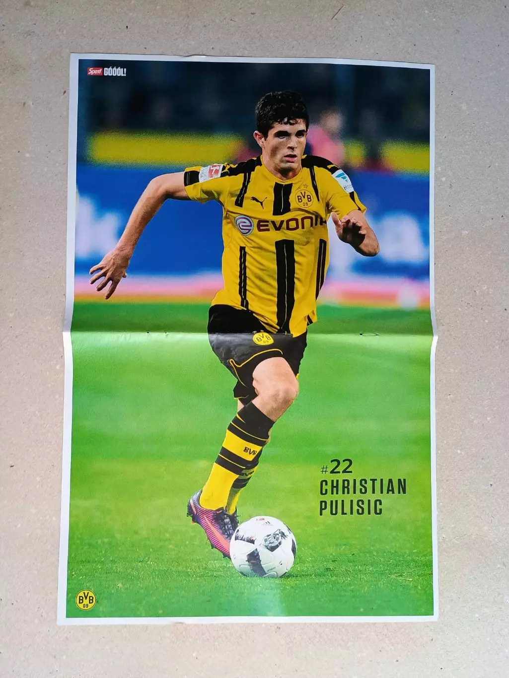 Poster A3- Pulisic,Dzeko