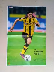 Poster A3- Pulisic,Dzeko