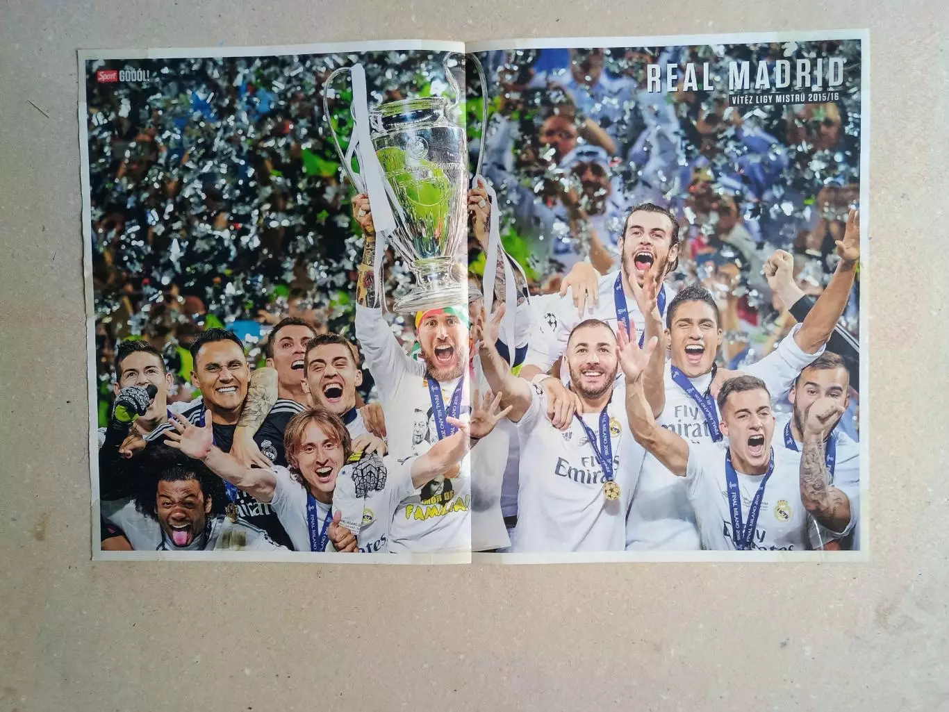 Poster A3- Real Madrid,Suarez