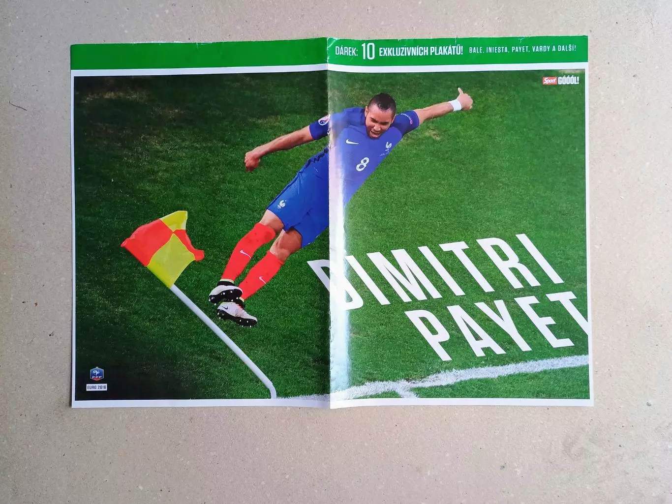 Poster A3- Payet,Iniesta