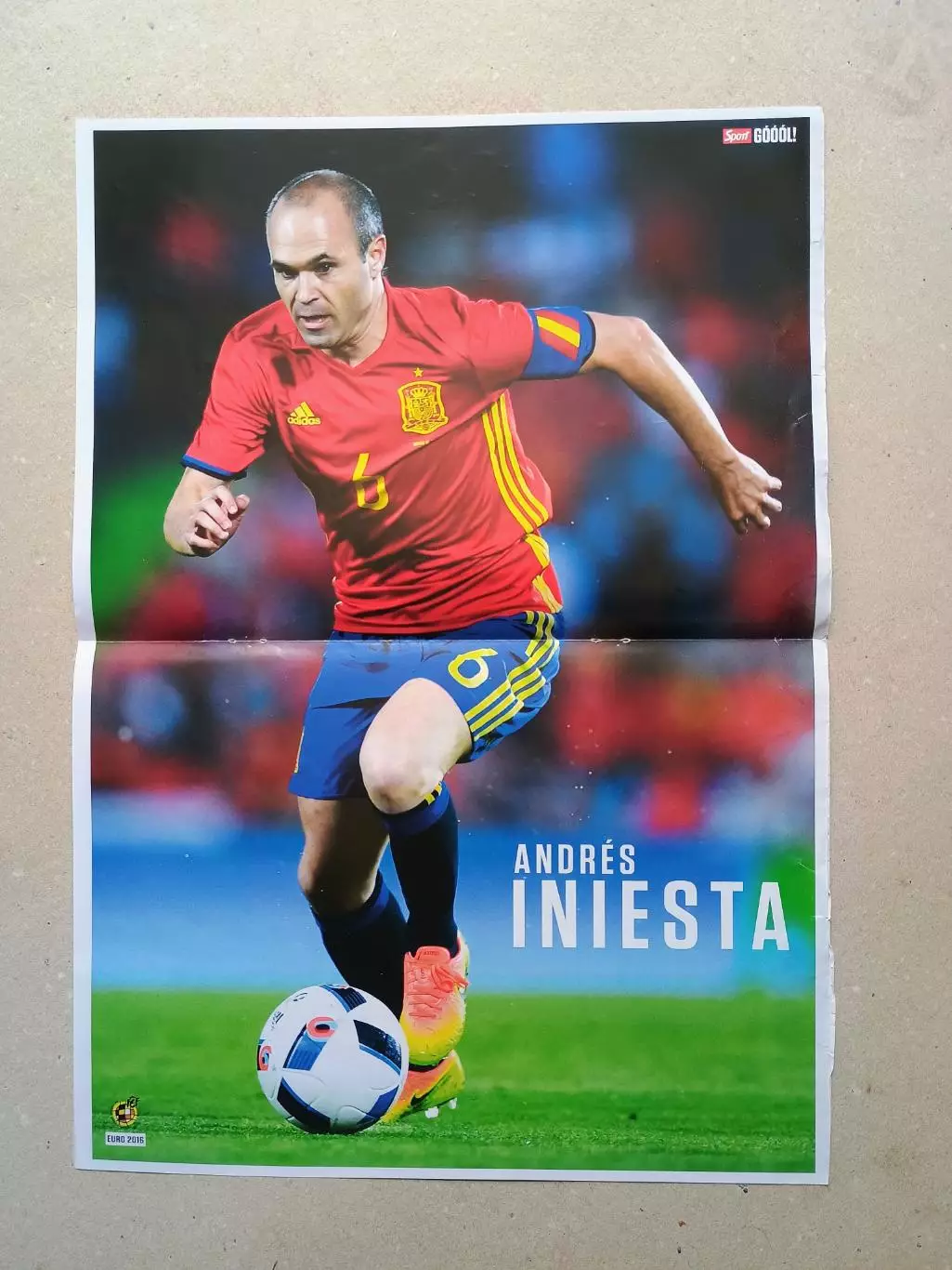 Poster A3- Payet,Iniesta 1