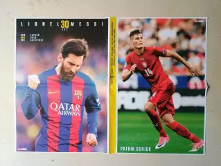 Poster A2- Messi,Schick....