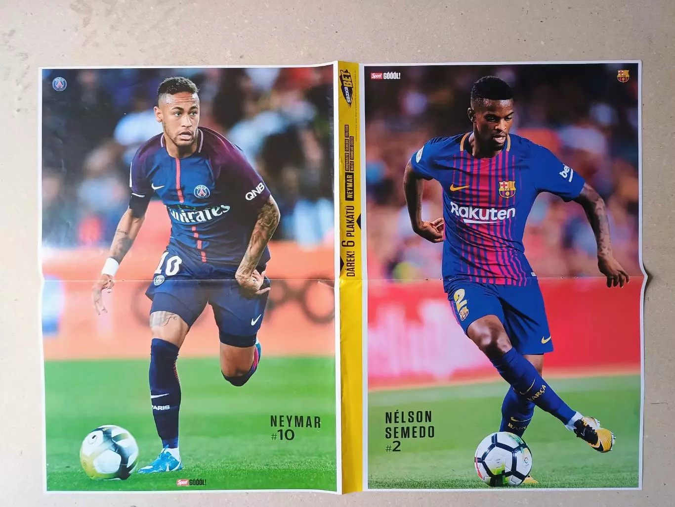 Poster A2- Neymar,Semedo,Chicharito,Costa