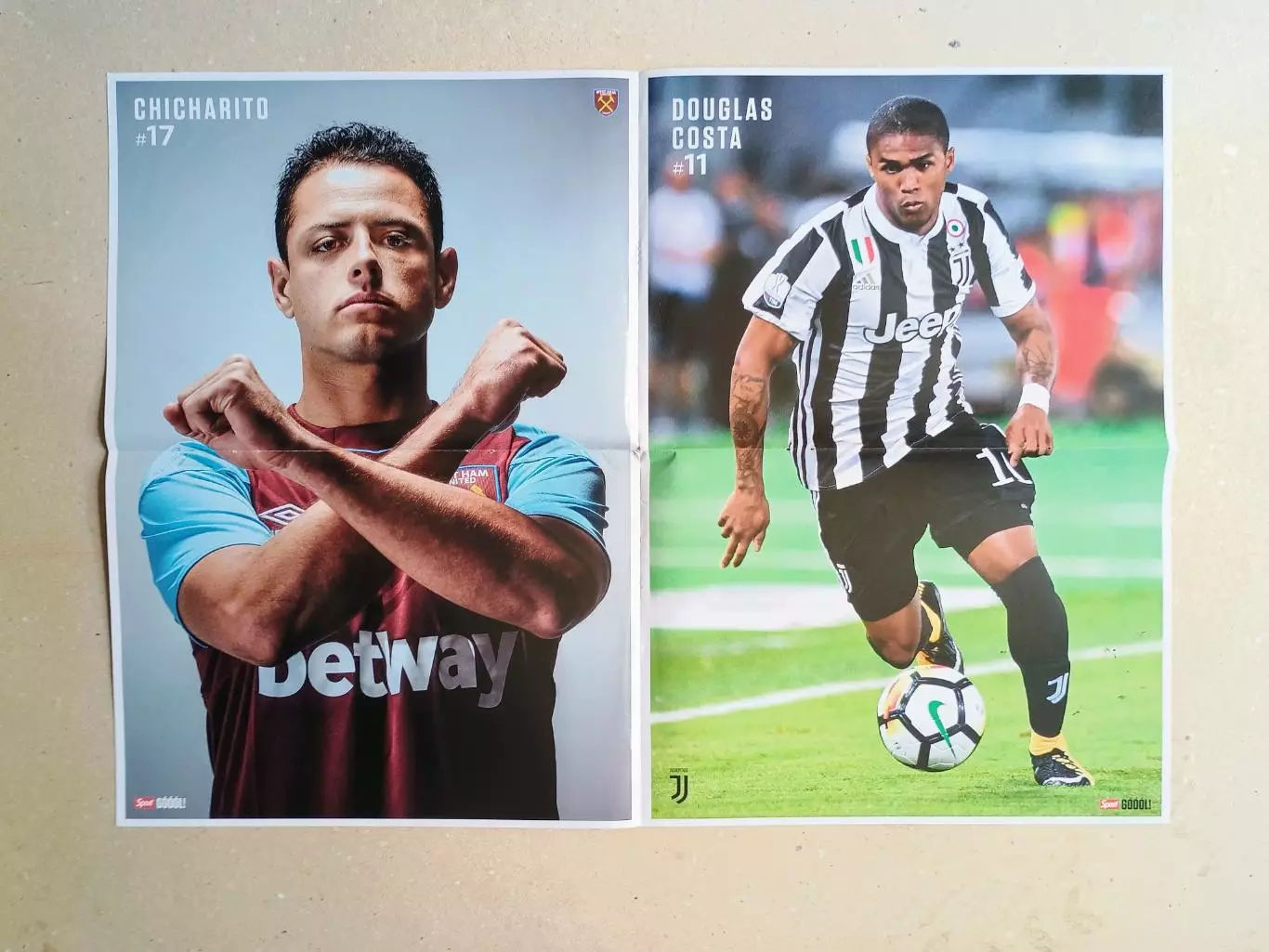 Poster A2- Neymar,Semedo,Chicharito,Costa 1