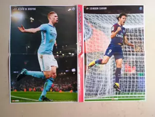 Poster A2- De Bruine,Cavani,Lewandowski,Azpilicueta