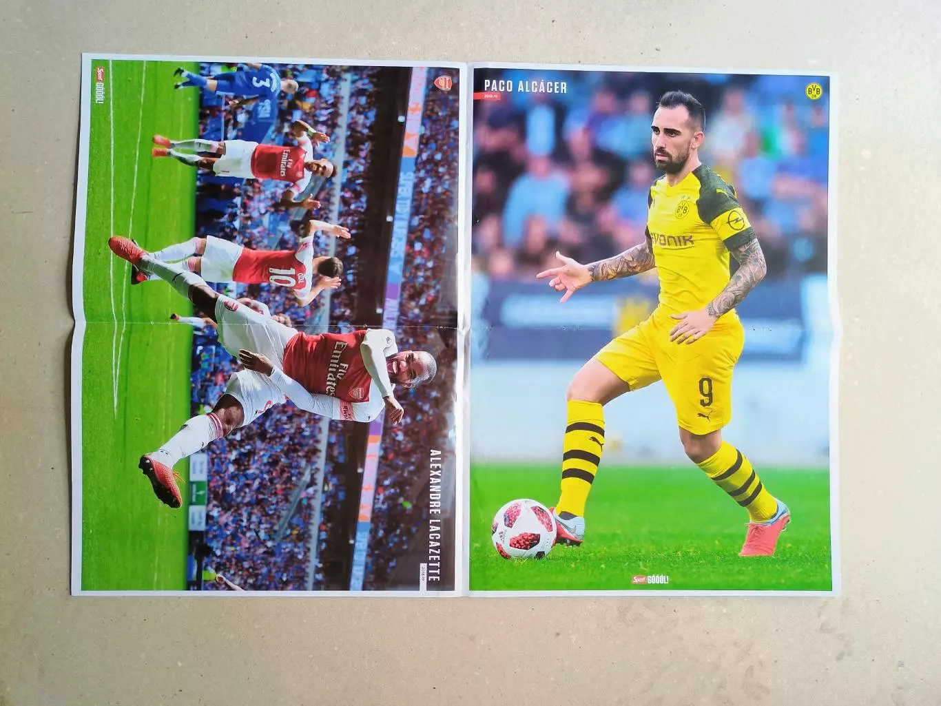 Poster A2- Mbappe,Firmino,Lacazette,Alcacer 1