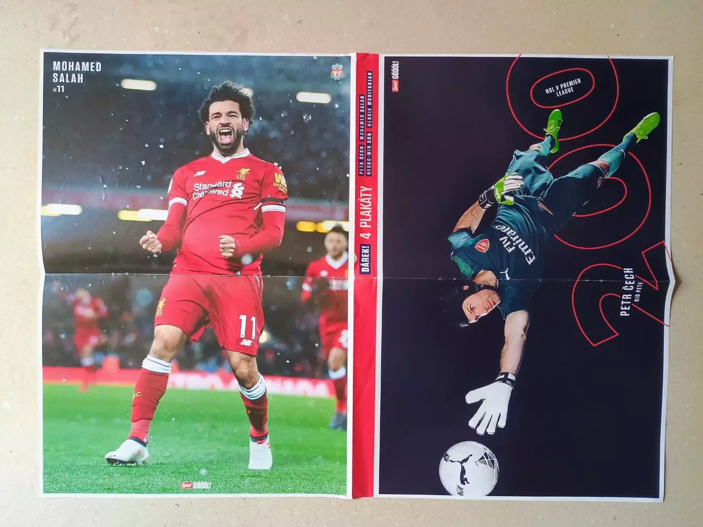 Poster A2- Mchitarjan,Son,Salah,Cech 1