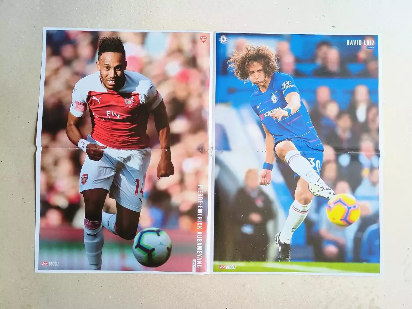 Poster A2- Reus,Silva,Aubameyang,Luiz 1
