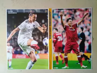 Poster A2- Ibrahimovic, Firmino,Otamendi,Eriksen