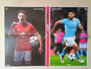 Poster A2- Sanchez,Aguero,Walcott,Van Dijk
