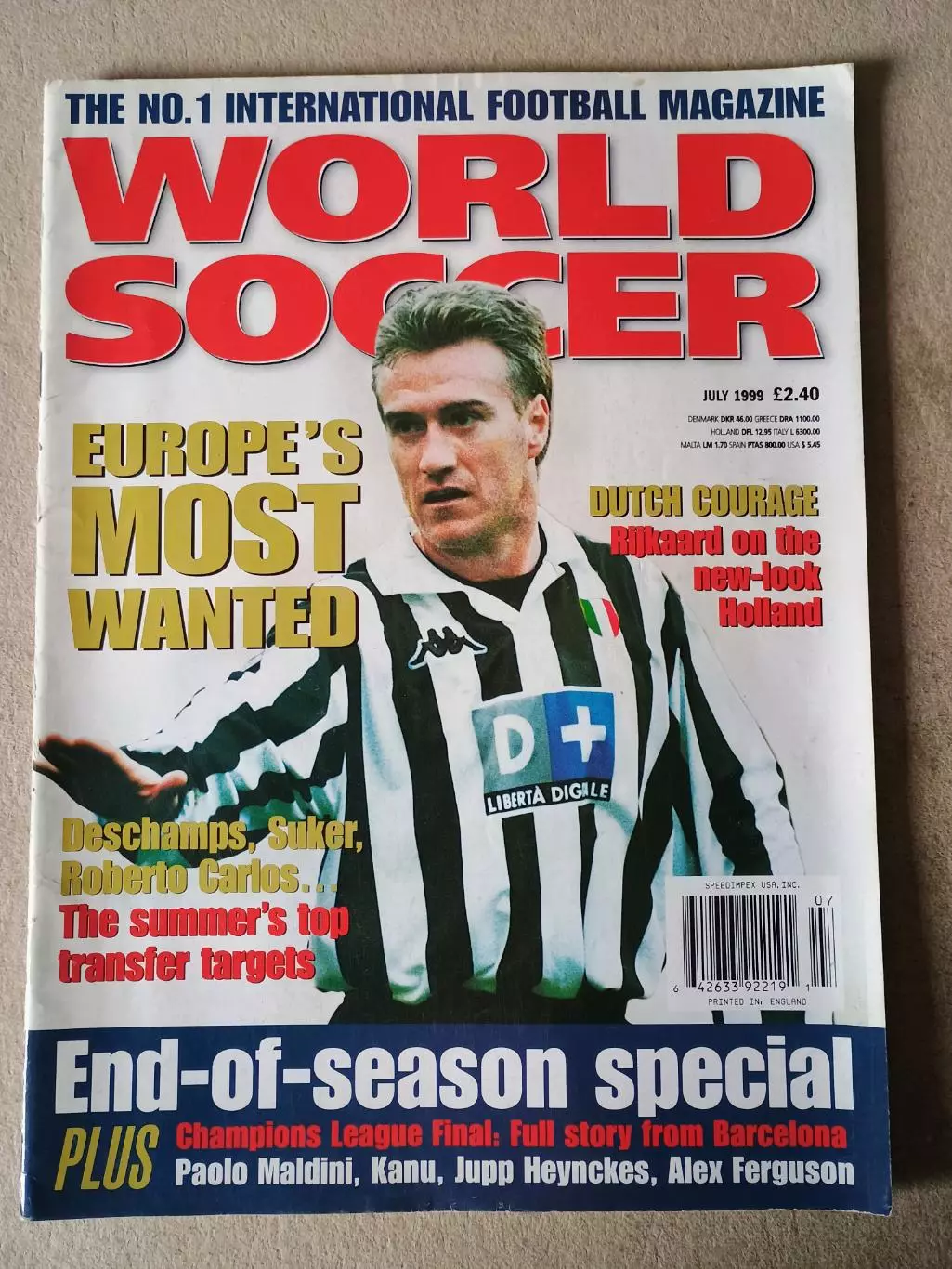 World Soccer 7/1999