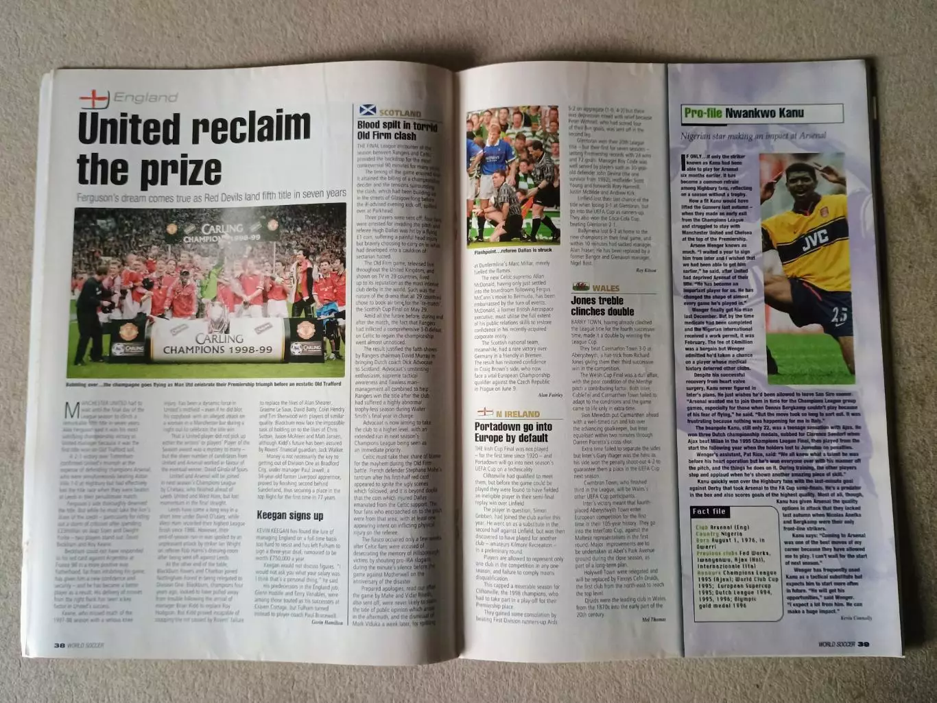 World Soccer 7/1999 5