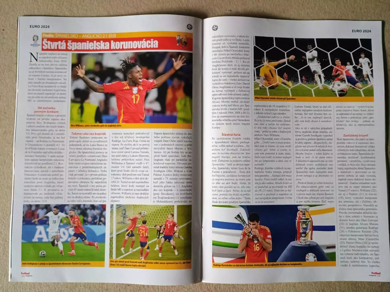 Futbal magazin 7/2024 - Хроника чемпионата Европы 2024 года 3