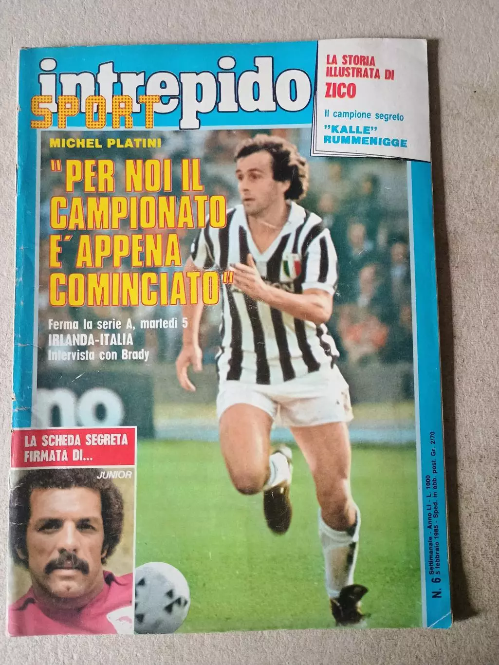 Sport Intrepido 6/1985 - Страницы 51-54 отсутствуют.