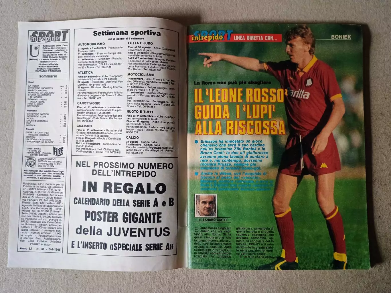Sport Intrepido 36/1985 - Страницы 51-54 отсутствуют. 2