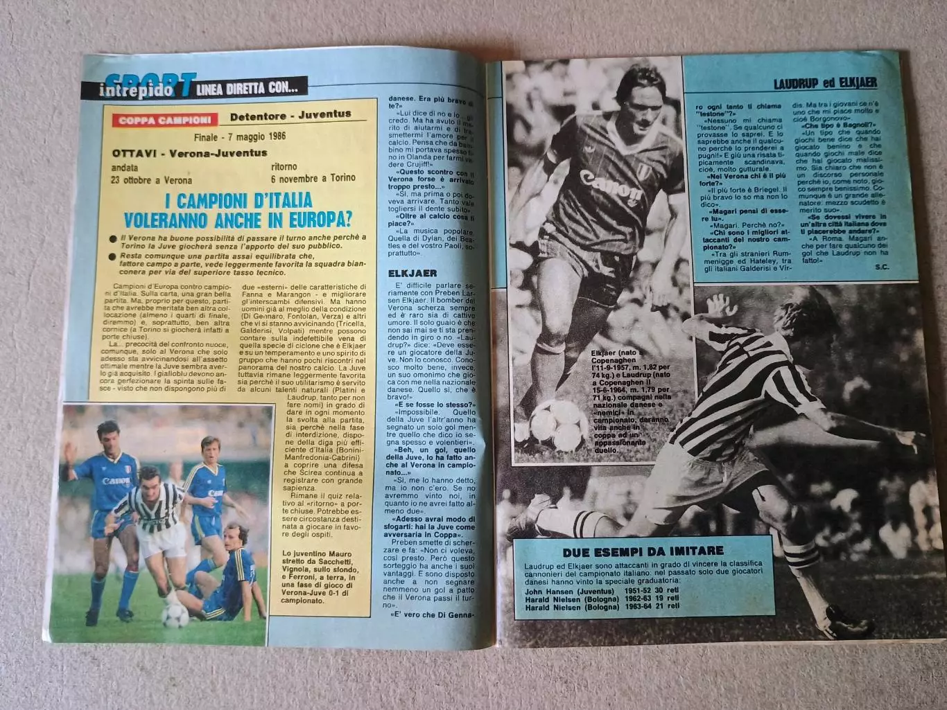 Sport Intrepido 44/1985 - Плакаты формата А2 отсутствуют 1