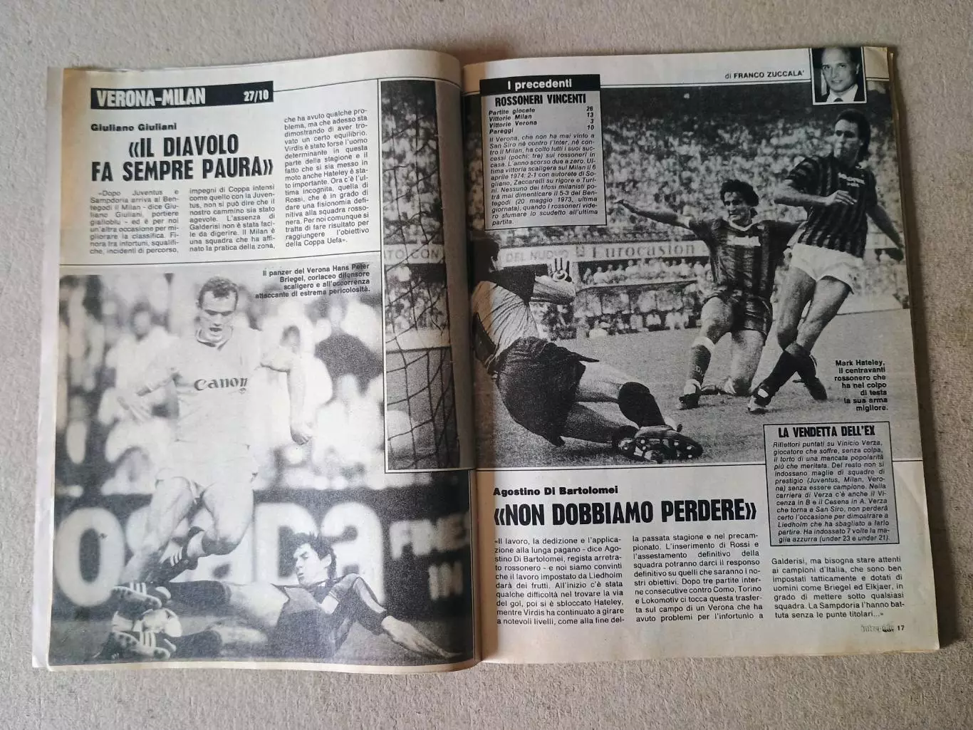 Sport Intrepido 44/1985 - Плакаты формата А2 отсутствуют 5
