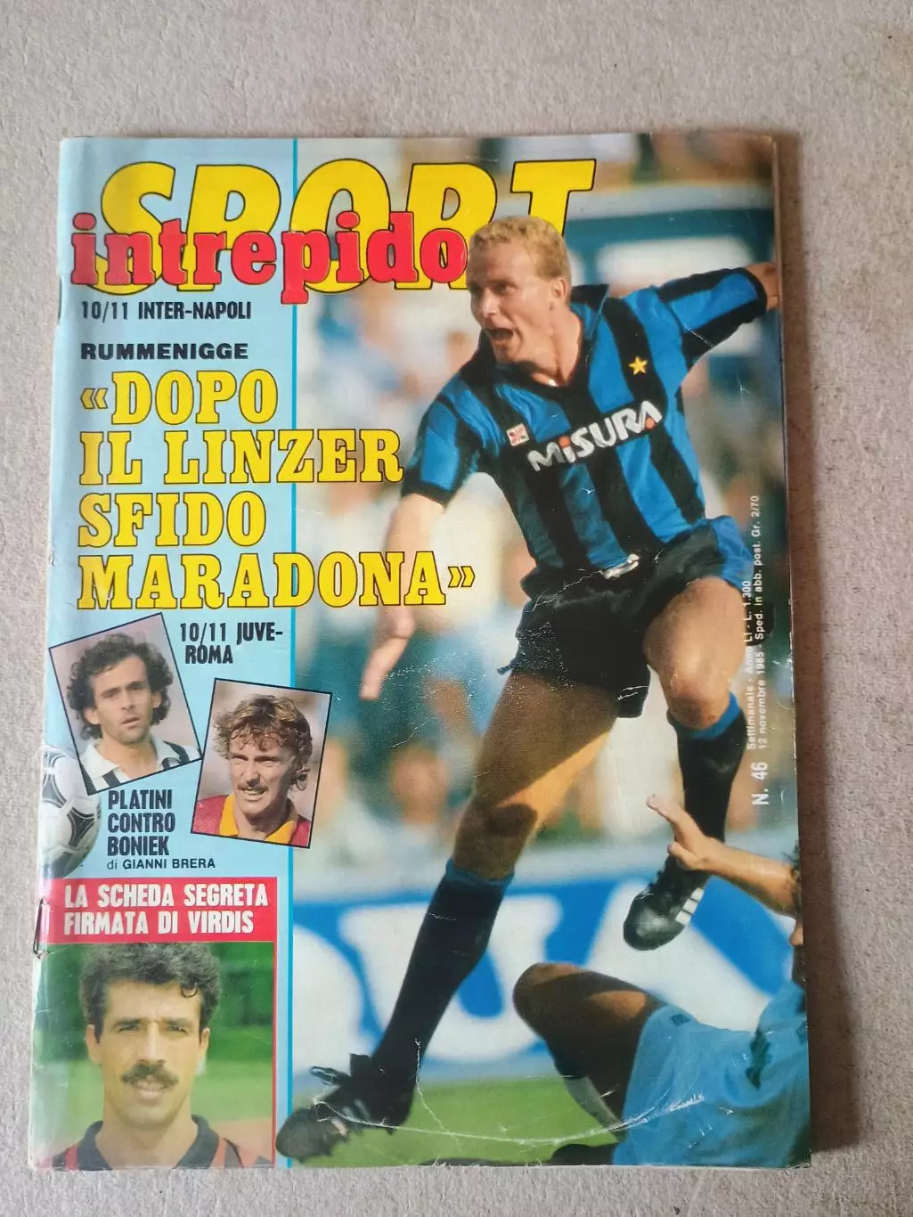 Sport Intrepido 46/1985 - Страницы 51-54 отсутствуют.