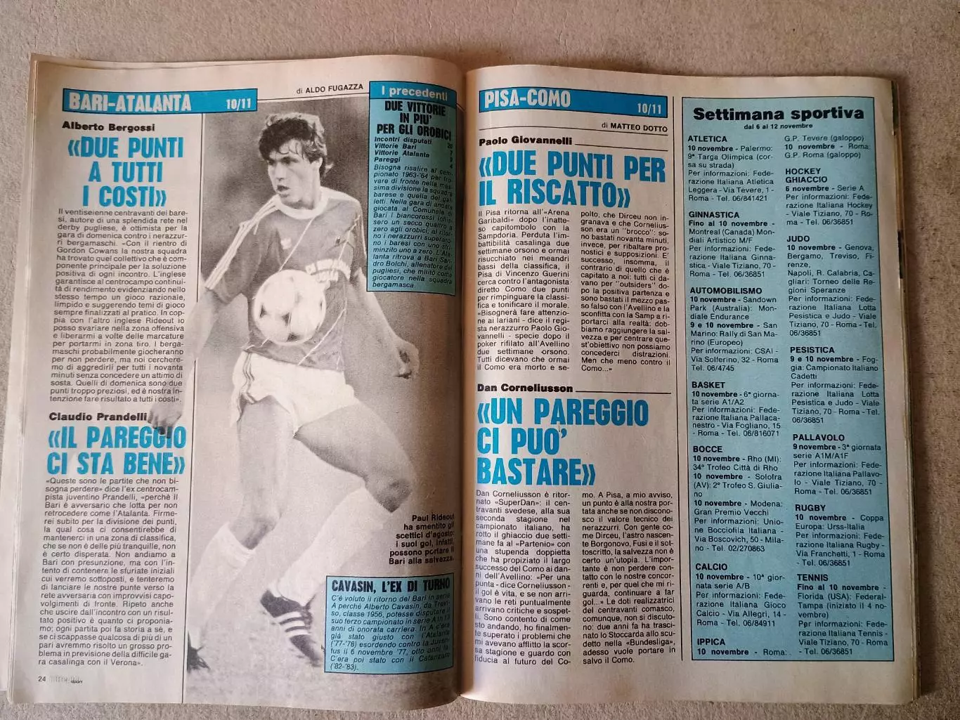 Sport Intrepido 46/1985 - Страницы 51-54 отсутствуют. 1