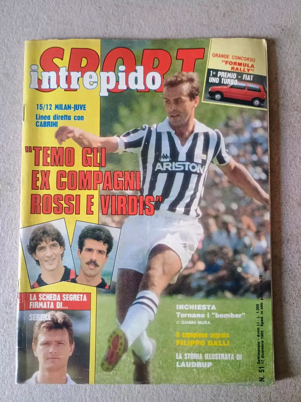 Sport Intrepido 51/1985 - Страницы 51-54 отсутствуют.