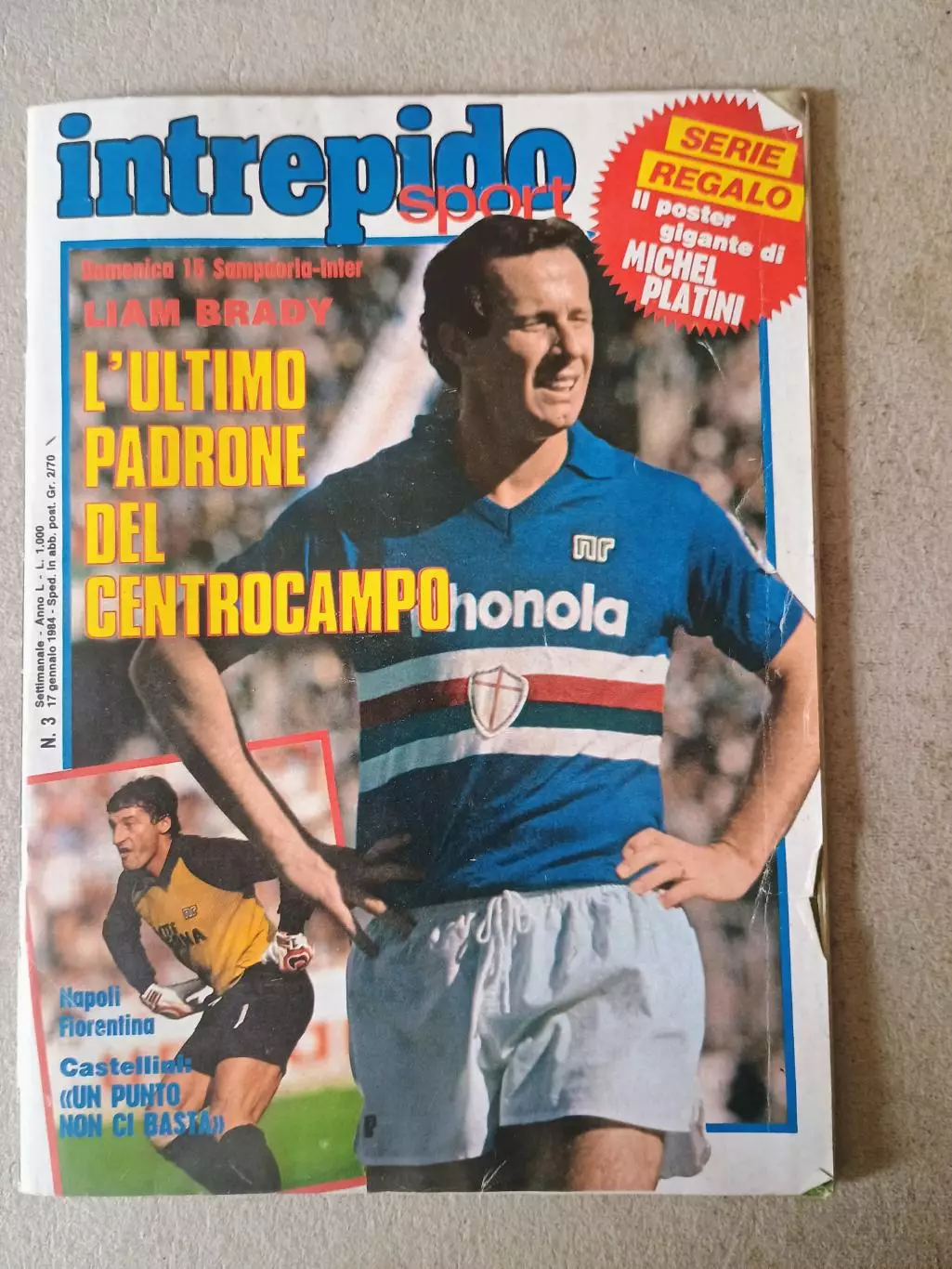 Sport Intrepido 3/1984 - отсутствует плакат A2