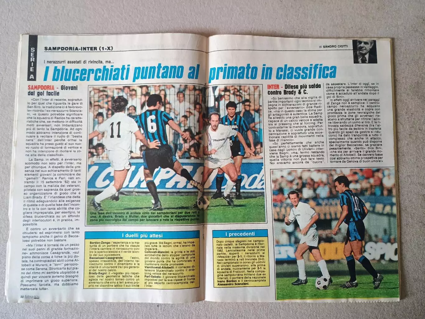 Sport Intrepido 3/1984 - отсутствует плакат A2 2