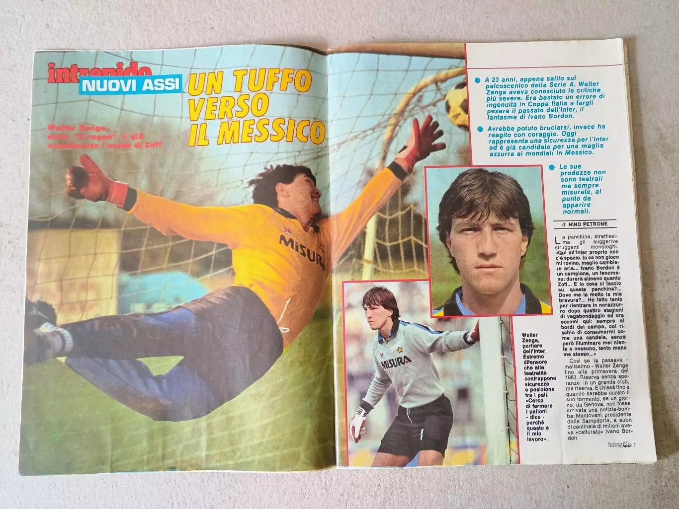 Sport Intrepido 6/1984 - отсутствует плакат A2 1
