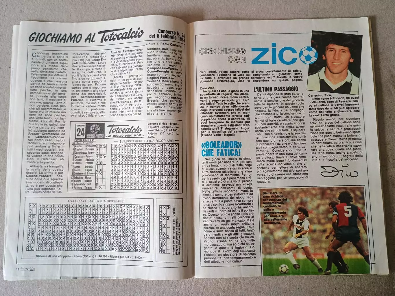 Sport Intrepido 6/1984 - отсутствует плакат A2 3