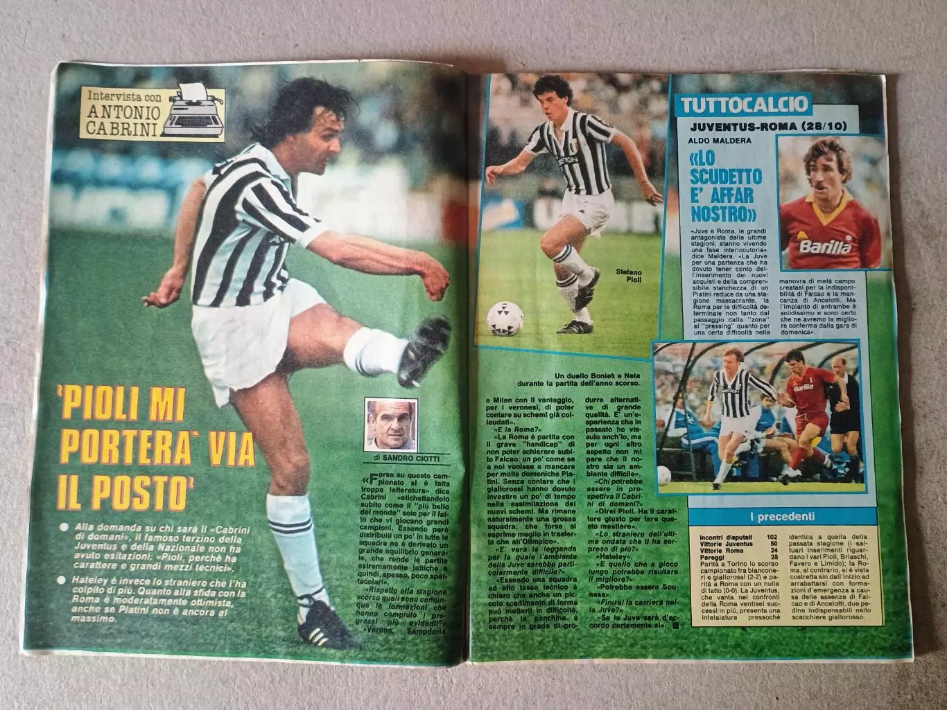Sport Intrepido 44/1984 - отсутствует плакат A2 1