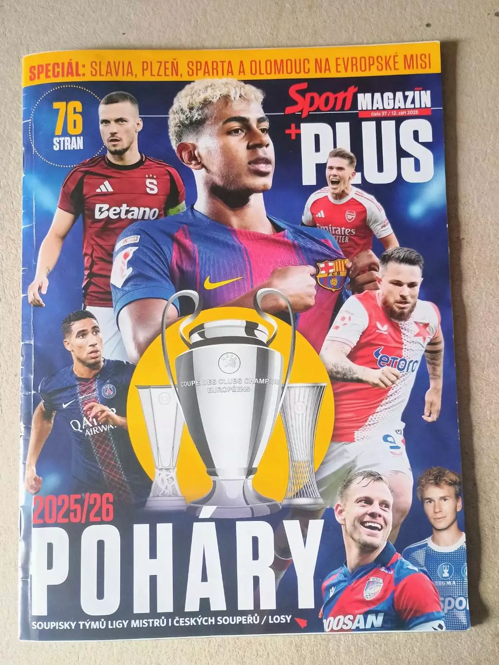 Sport magazin - Путеводитель по клубным кубкам Европы 2025/26