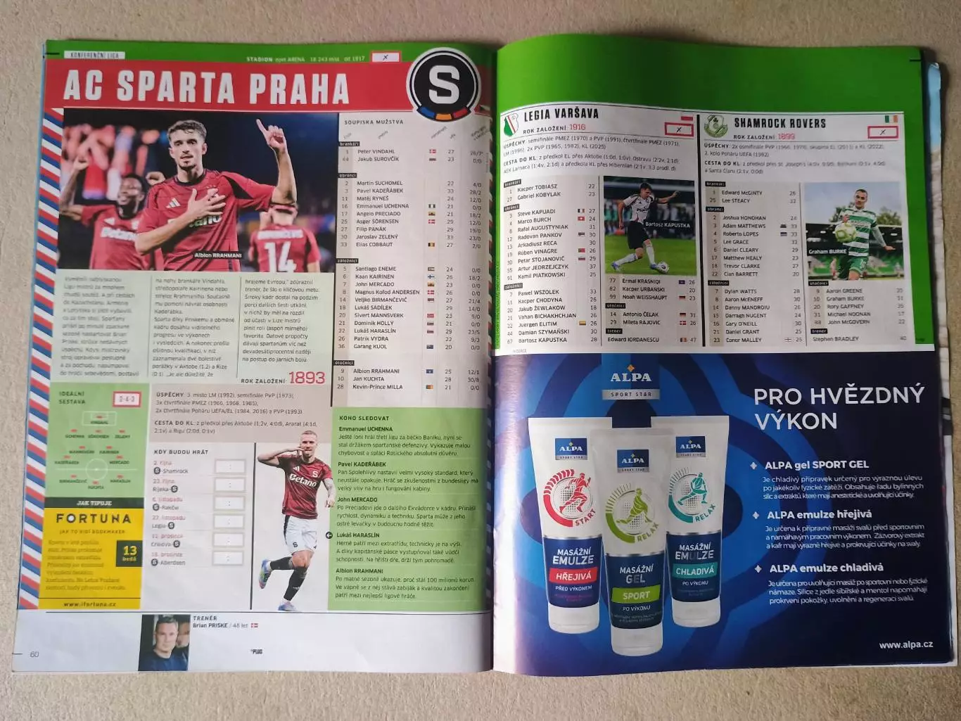 Sport magazin - Путеводитель по клубным кубкам Европы 2025/26 1