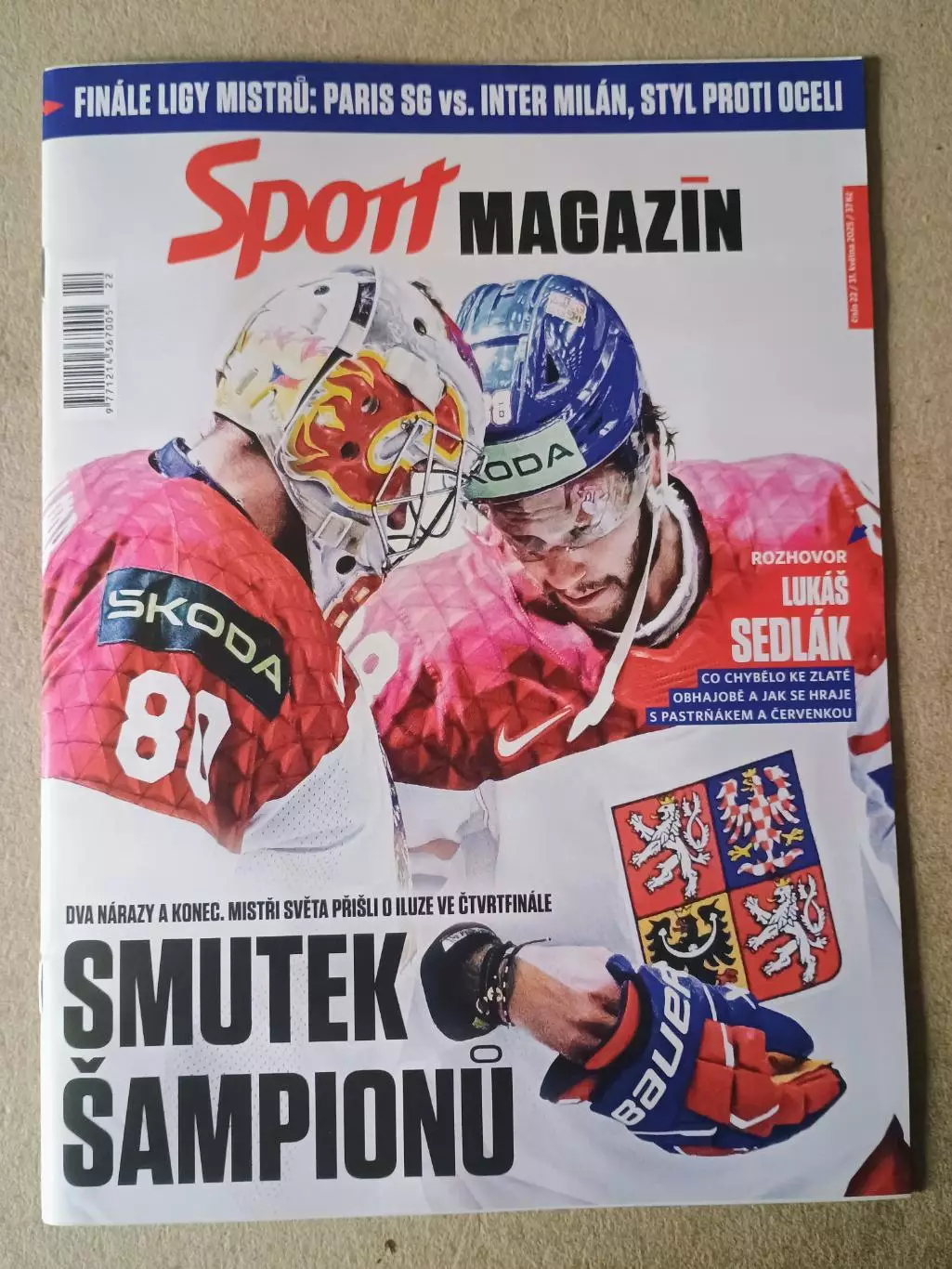 Sport magazin - Хроника чемпионата мира по хоккею2025 года.