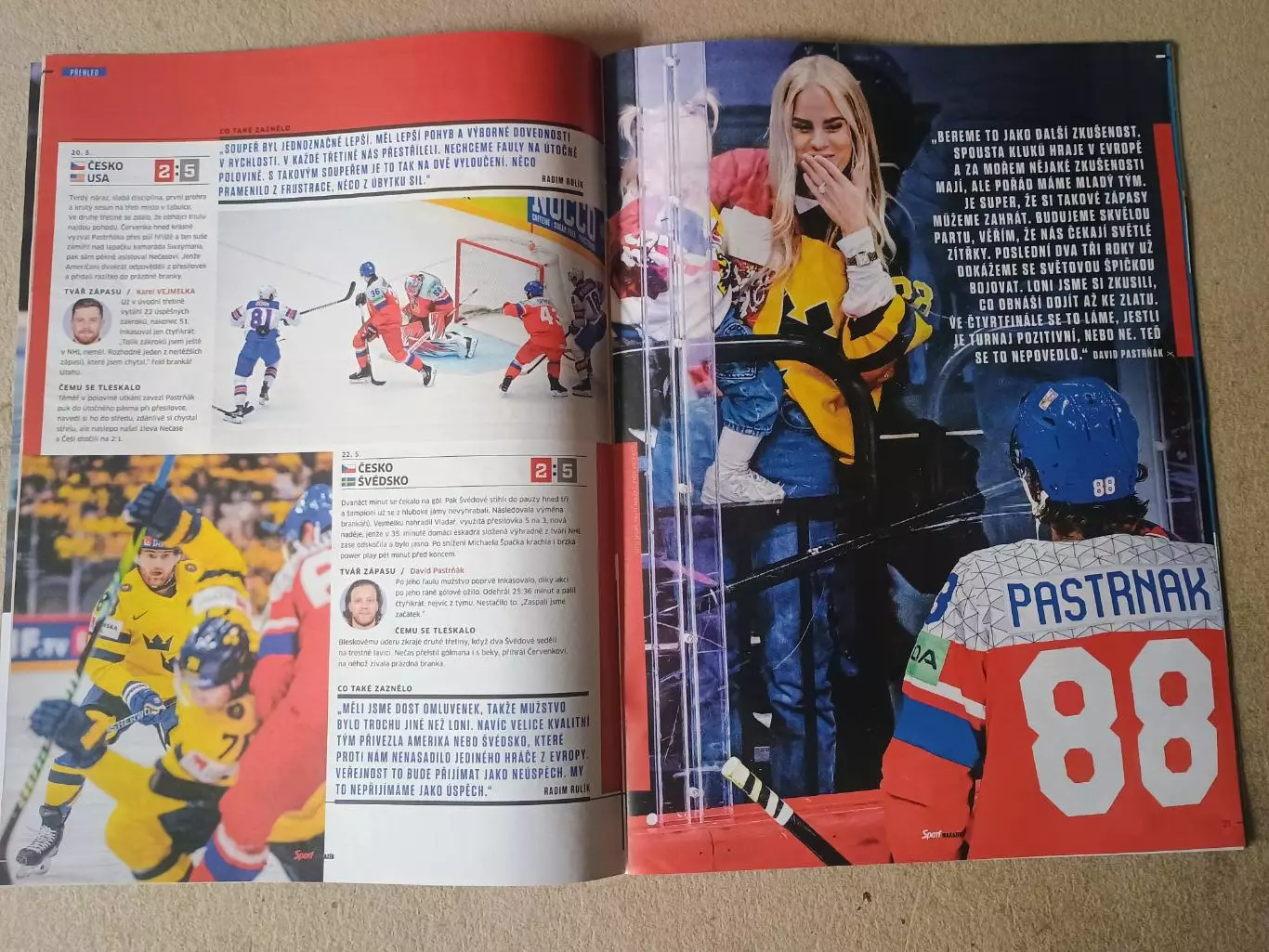 Sport magazin - Хроника чемпионата мира по хоккею2025 года. 3