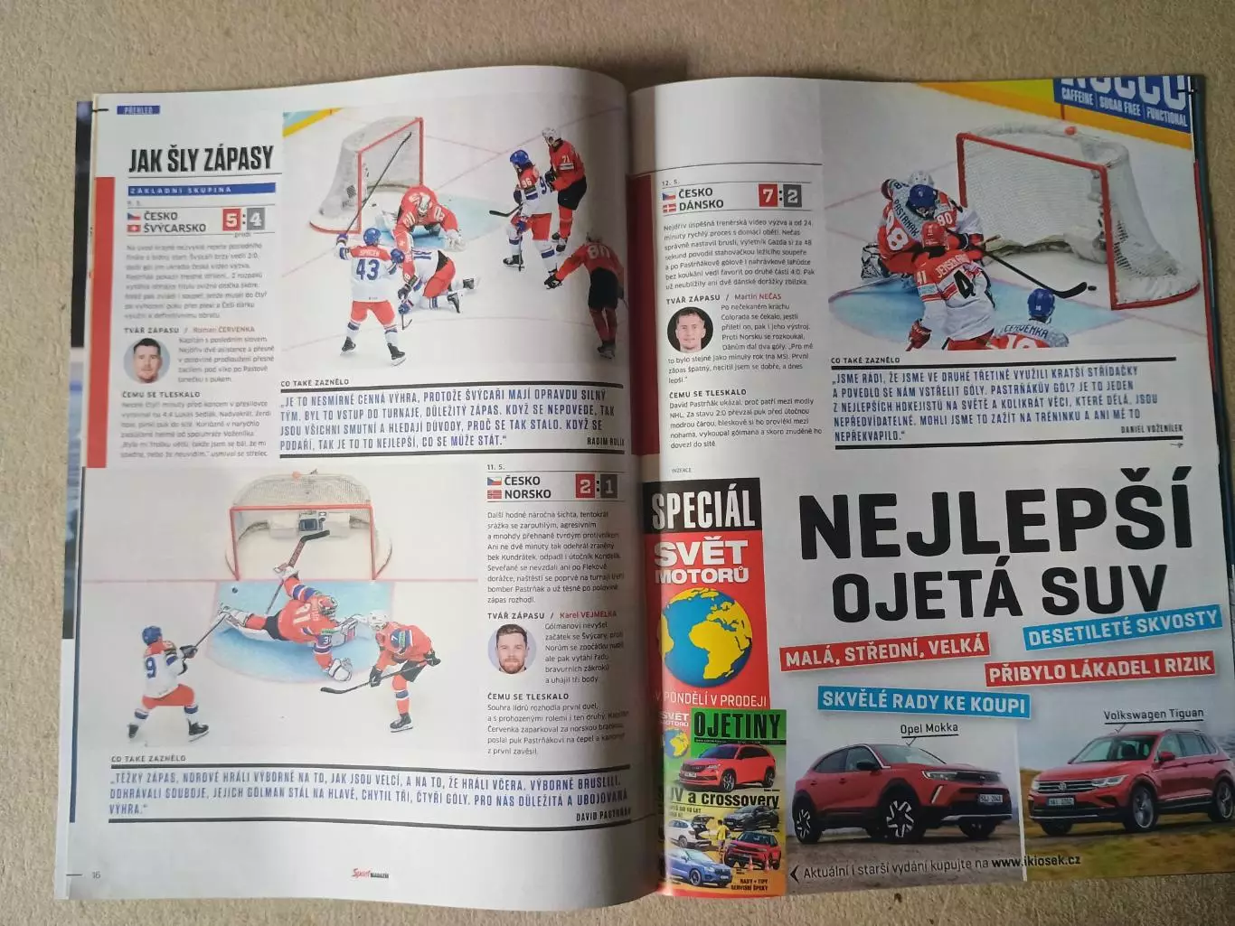 Sport magazin - Хроника чемпионата мира по хоккею2025 года. 4