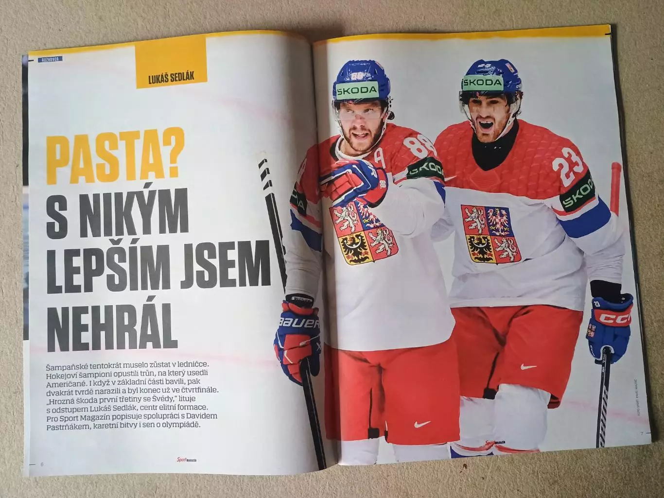 Sport magazin - Хроника чемпионата мира по хоккею2025 года. 6