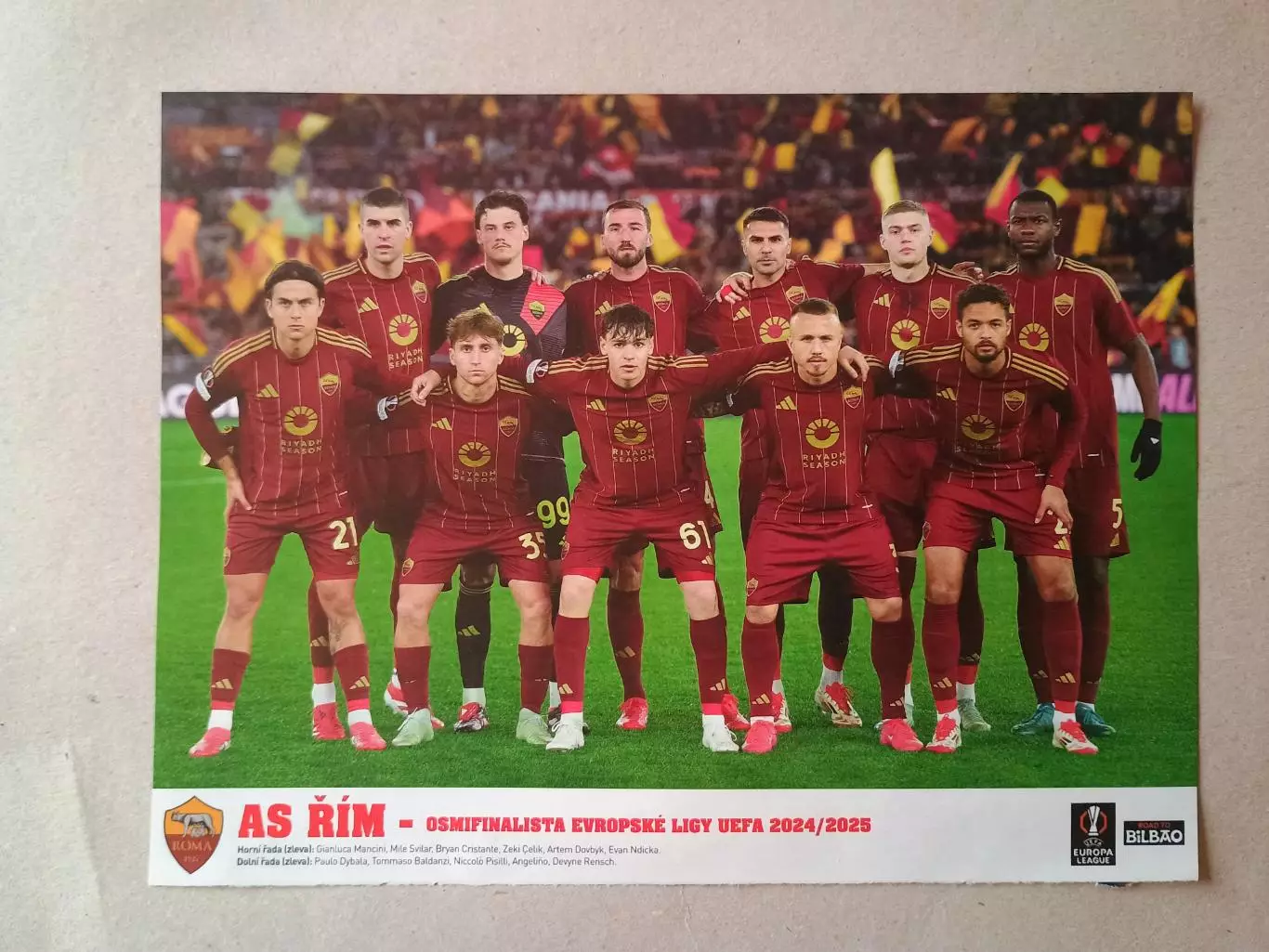 Плакат А4- Bilbao, Roma 1