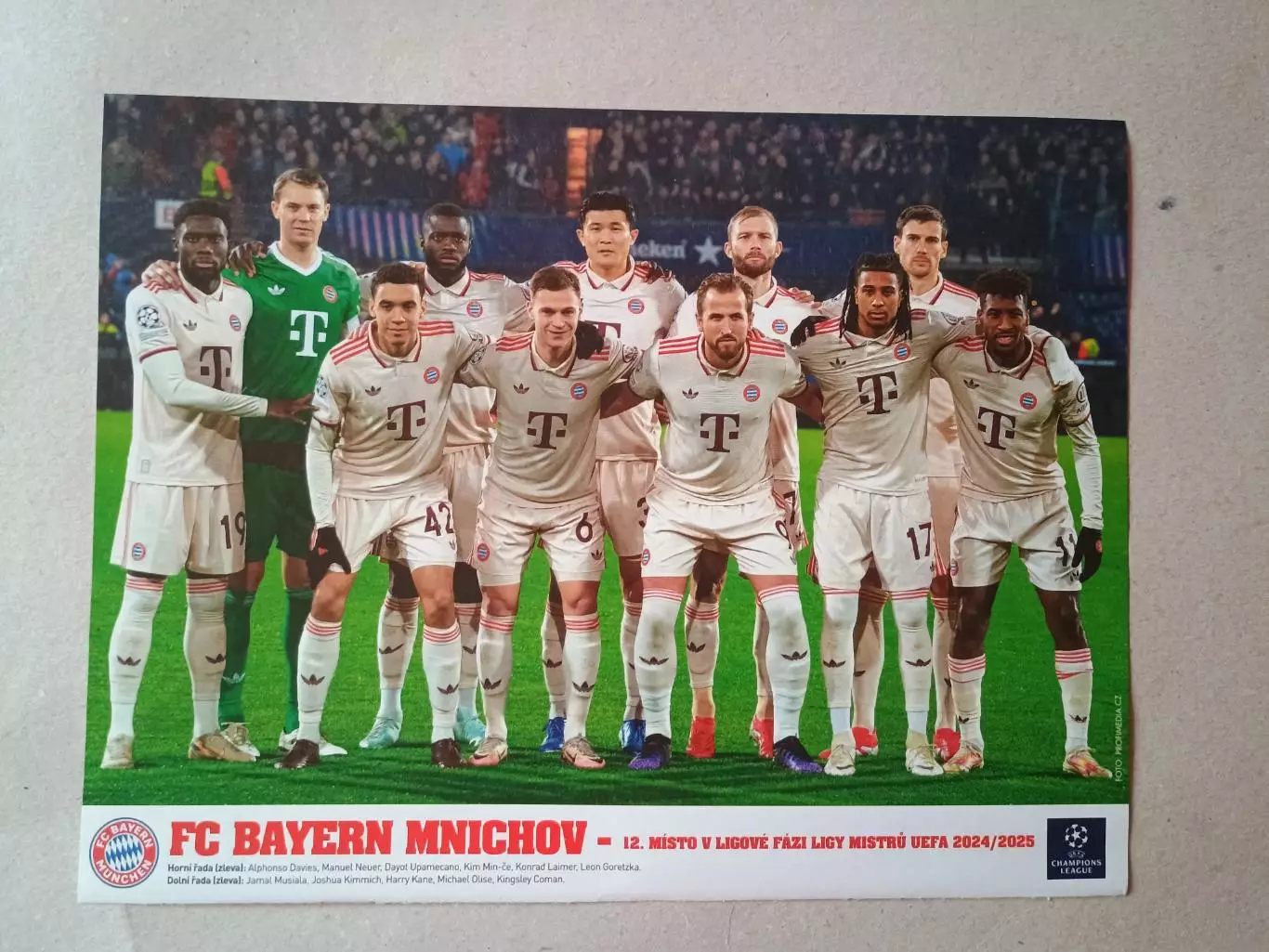 Плакат А4- Bayern,Arsenal