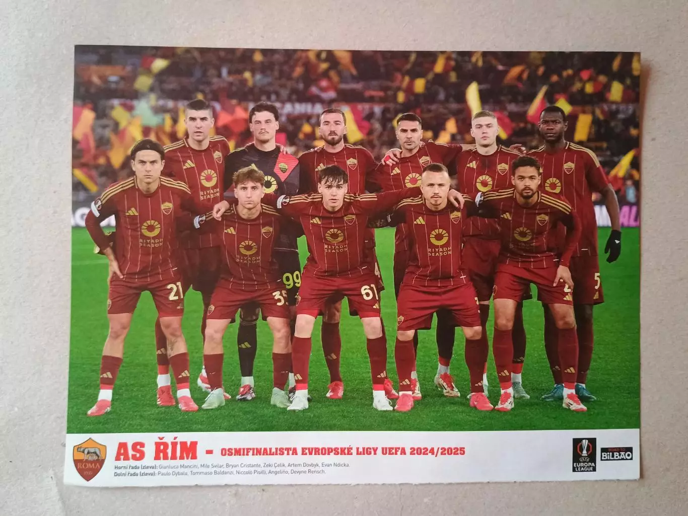 Плакат А4- Roma, Bilbao