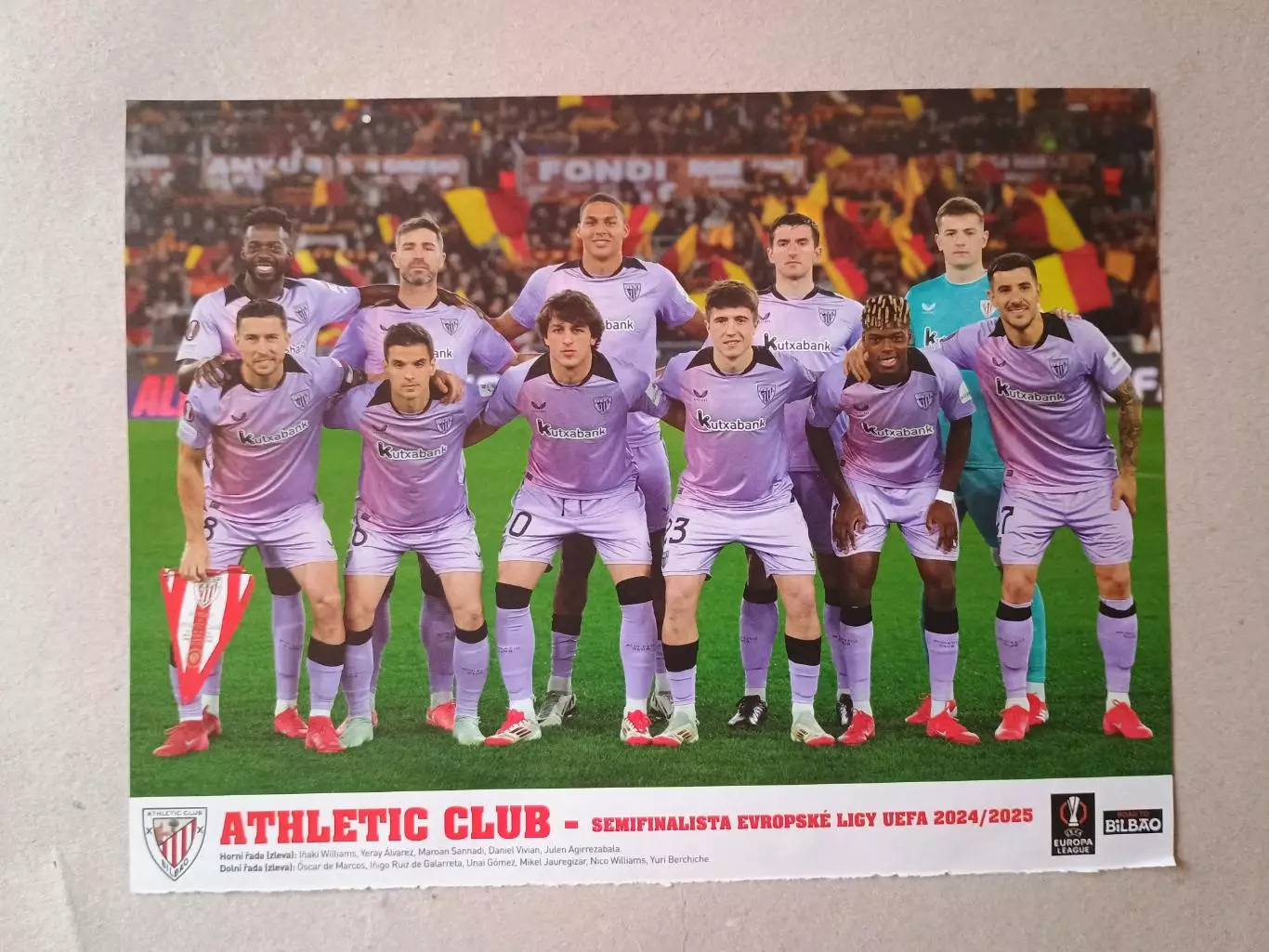 Плакат А4- Roma, Bilbao 1