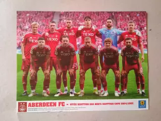 Плакат А4- Aberdeen,Atalanta
